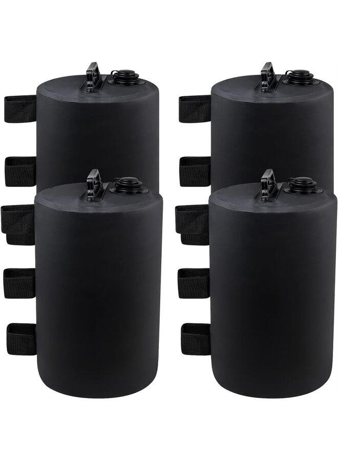 LAMAY 4PCS-Canopy Water Weight Bag Leg Weights for Pop Up Canopy, Tent, Gazebo, Black - Image 1